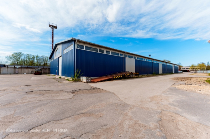 Iznomā jaunu angāru Ilzenes ielā 18  + platība - 1880m2 + Nomas cena - 3 EUR/m2 + Vārtu Rīga - foto 8