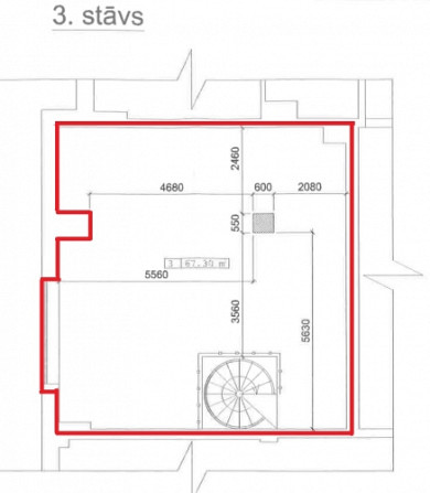 Piedāvājumā biroja telpas Dzirciema, Ūdens iela 12.  + Kopējā platība 148.2 m2;  + 2.-3. Rīga - foto 9