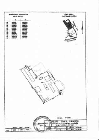 For sale a plot of land with buildings in Jaundubulti near Slokas street with a total land area of 1 Юрмала