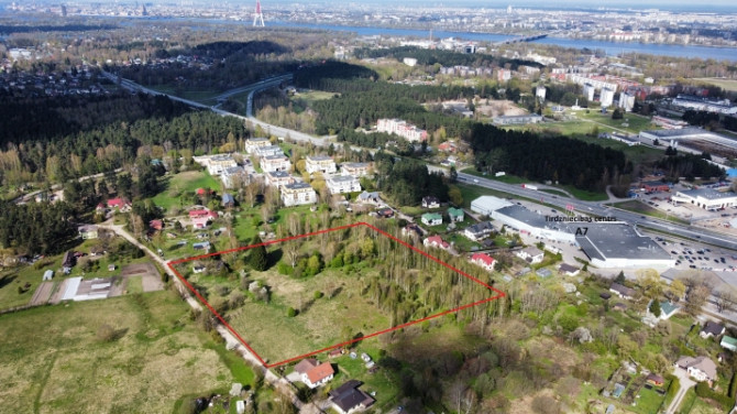 Zeme 18 privātmāju ciematam ar detālplānojumu.  Pārdota tiek 1/2 no šī zemes gabala (13 Ķekavas pagasts - foto 1
