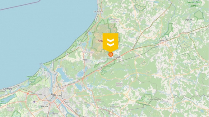 Zemes gabals Gaujas upes pirmajā līnijā. (Krasta līnija 800 m)  + Zemes gabals 15 km attālumā no Āda Рижский район - изображение 3