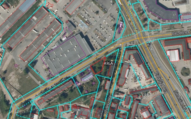 Iegādei pieejams zemes gabals Krasta masīvā, jauktas centra apbūves teritorijā.   Zemesgabals Rīga - foto 2