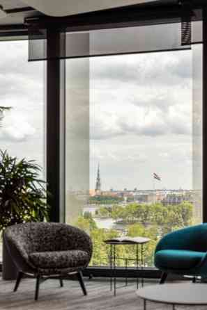 Office on the 7th floor of Zunda Towers.  Sophisticated work environment for business-scale expansio Rīga