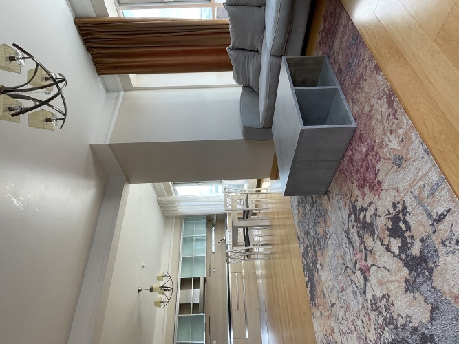 Tiek izīrēts penthaus tipa dzīvoklis ēkas 29.stāvā!  130 m2 dzīvoklī ir iekārtota: - Rīga - foto 9