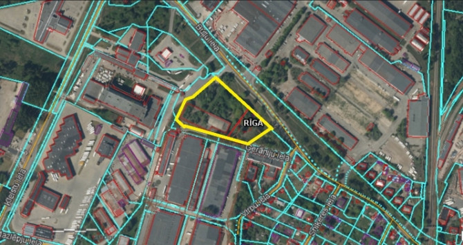 Продаются 2 соседних участка земли (JC4).  В собственность входит:      Улица Буллю 72 - Рига - изображение 2