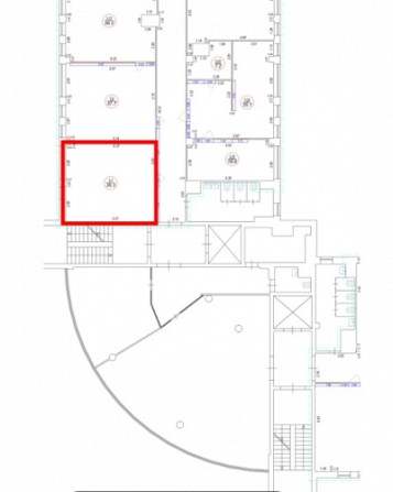 Iznomā 38.30 m2 kompaktas biroja telpas 3. stāvā mūsdienīgā B klases biroju ēkā Rīga - foto 7