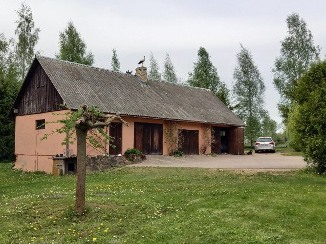 Īpašumā ietilpst dzīvojamā ēka 177 m2. Pirmajā stāvā ir koridors, viesistaba ar kamīnu, Tukums un novads - foto 5
