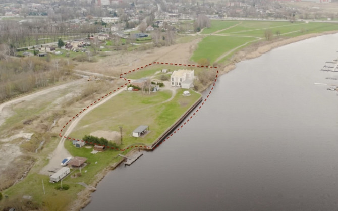Ekskluzīvs īpašumu Jelgavā, Lielupes krastā.   + Objektu veido daudzstūra formas zemes gabals Jelgava un novads - foto 1
