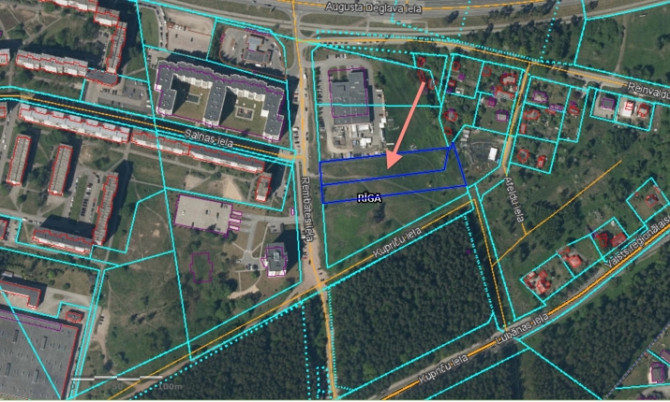 Pārdod Zemi Pļavniekos. Apkārtnē atrodas veiksmīgi realizētie daudzīvokļu māju projekti. Rīga - foto 6