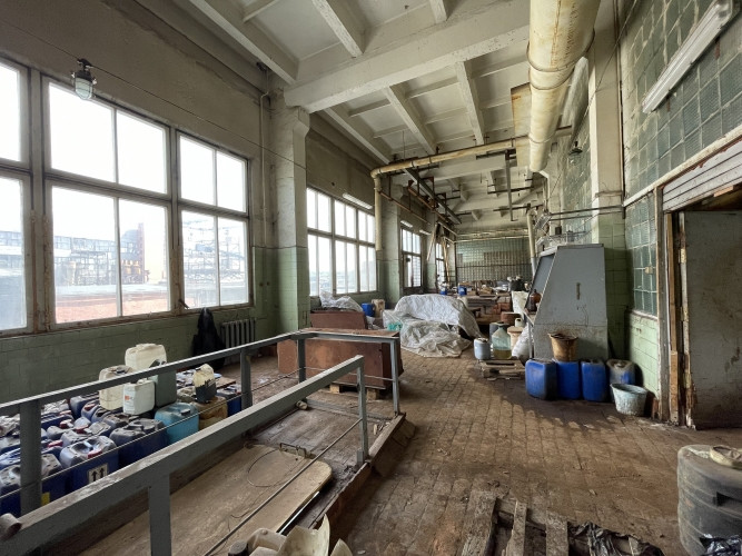 Ražotne vai noliktava tuvajā Purvciemā. Platība 633 m2. WC ir koplietošanā. Griestu augstums Rīga - foto 4