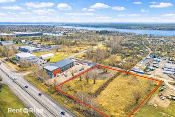 Land plot in Rumbula  along Latgales Street.  Building height: up to 6 floors Building density: up t Рижский район