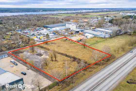 Land plot in Rumbula  along Latgales Street.  Building height: up to 6 floors Building density: up t Рижский район