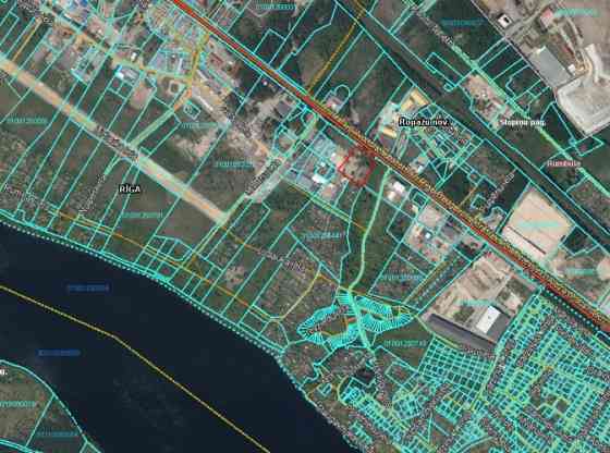Land plot in Rumbula  along Latgales Street.  Building height: up to 6 floors Building density: up t Рижский район