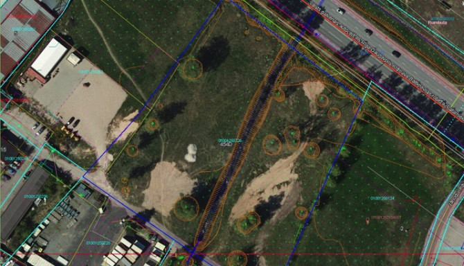 Land plot in Rumbula  along Latgales Street.  Building height: up to 6 floors Building density: up t Рижский район - изображение 7