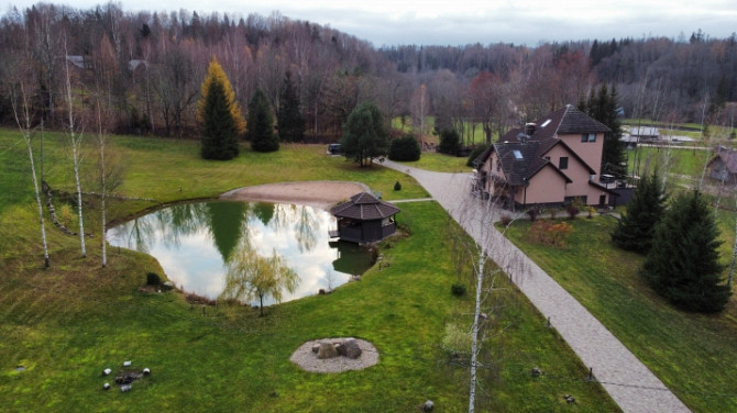 Pārdošanā fantastisks īpašums Līgatnē.   Uz vērienīgā 7,1 ha zemesgabala ierīkota 3- Cēsis un novads - foto 8