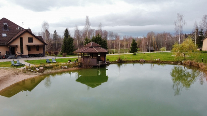Pārdošanā fantastisks īpašums Līgatnē.   Uz vērienīgā 7,1 ha zemesgabala ierīkota 3- Cēsis un novads - foto 6