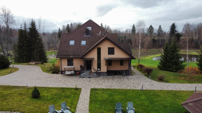 Pārdošanā fantastisks īpašums Līgatnē.   Uz vērienīgā 7,1 ha zemesgabala ierīkota 3- Cēsis un novads - foto 3