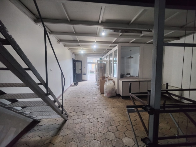 Noliktavas/ražošanas telpas Šampēterī.  Kopējā telpu platība 470 m2. 1. stāvs: Kopējā Rīga - foto 3