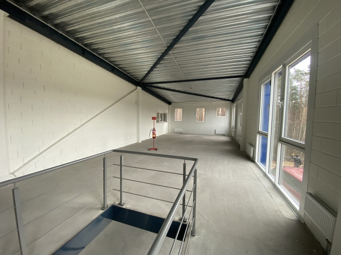 Stockoffice Berģos.  + 1. stāvā noliktavas telpas 247 m2; - Atvērta telpa; - Līdz pārliktnim Rīga - foto 8