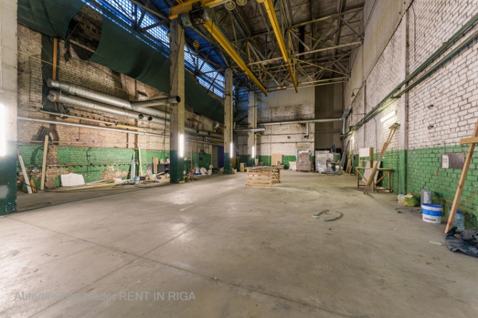 Ražošanas telpas ar telferi 2t.   + Viegla iebraukšana smagajam transportam no Bukultu ielas + Rīga - foto 7