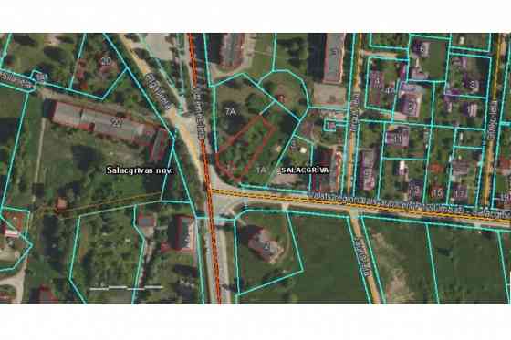 Land in Salacgrīva in a highly visible location, on the side of the main street (RigaAinaži highway) Salaspils