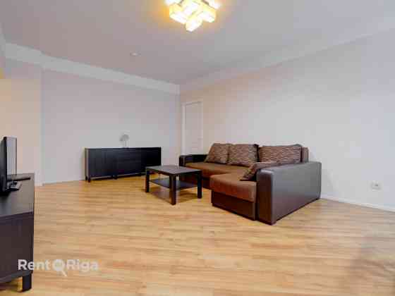 Furnished two-bedroom apartment in the very center of the city, which at the same time allows you to Rīga