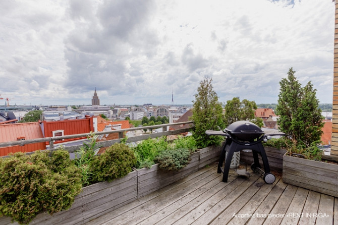 Apartment with one of the most fantastic terraces in Riga!  The apartment is on the 6th and 7th floo Рига - изображение 8