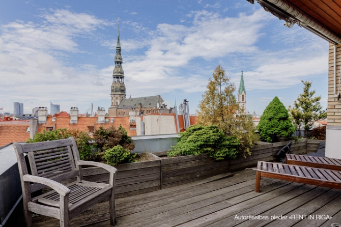 Apartment with one of the most fantastic terraces in Riga!  The apartment is on the 6th and 7th floo Рига - изображение 6