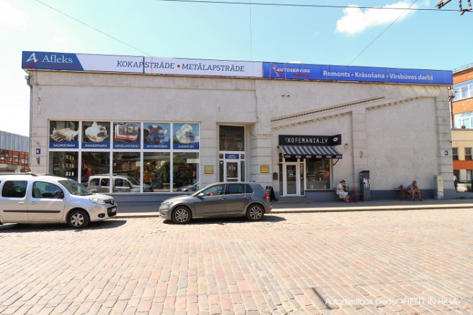 Торгово-складское здание в центре города  Площадь земельного участка: 1 420 м (в Рига - изображение 2