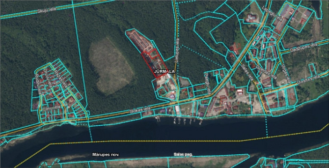 For sale a plot of land with buildings in Jaundubulti near Slokas street with a total land area of 1 Юрмала - изображение 1