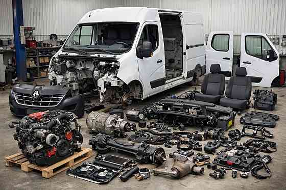 Daudz detalas no Renault Master no 2015 lidz 2025. Имеются много различных деталей от Renault... Рига
