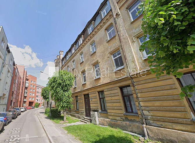 Zeme īpašumā, fasādes māja, ieeja no ielas, guļamistabu skaits 1 gab., viena istaba izolēta, Rīga - foto 16