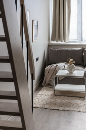 Grīziņkalnā, renovētā ēkā Zemitāna ielā, pieejams jauns, mājīgs loft tipa dzīvoklis. Rīga - foto 17