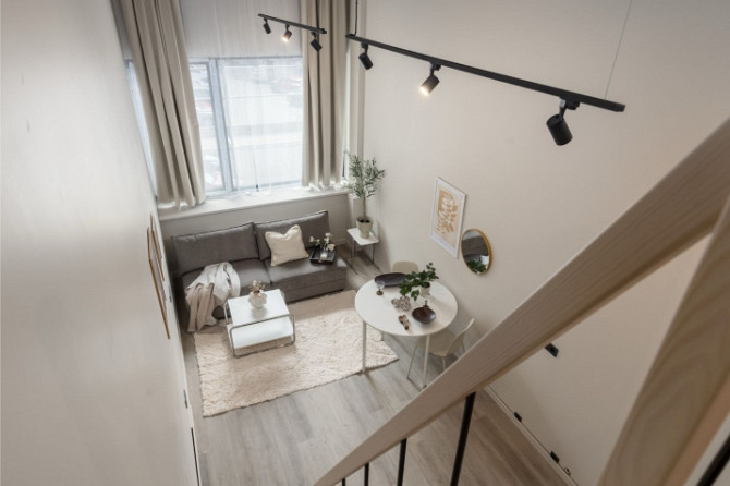 Grīziņkalnā, renovētā ēkā Zemitāna ielā, pieejams jauns, mājīgs loft tipa dzīvoklis. Rīga - foto 14