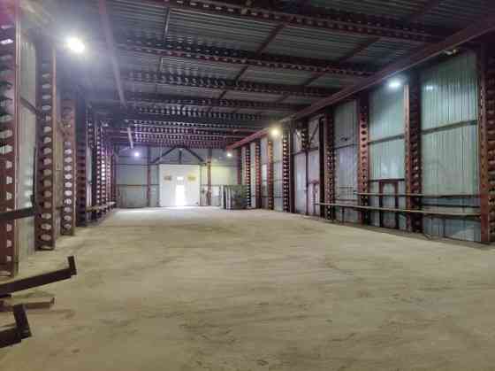 Warehouse or production space with office facilities.  A sandwich panel warehouse with a 2-ton overh Rīga