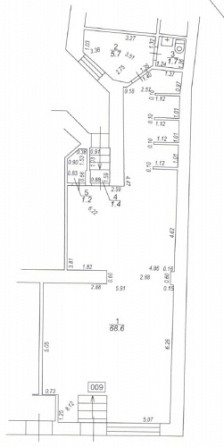 Iznomā daudzfunkcionālas komerctelpas Rīgas centrā  78,6 m.  Piedāvājam nomai reprezentablas Rīga - foto 8