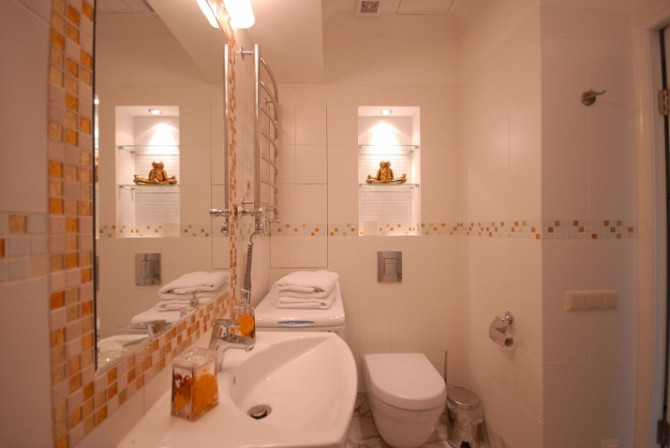 Ekskluzīvs apartaments dzīves svinētājiem.   Studio dzīvoklis astotajā stāvā ar plašu Rīga - foto 6