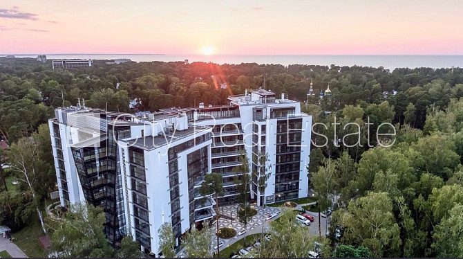 Jaunceltne, vieta automašīnai, ir lifts, terase 45 m2, logi vērsti uz parka pusi, guļamistabu Jūrmala - foto 9
