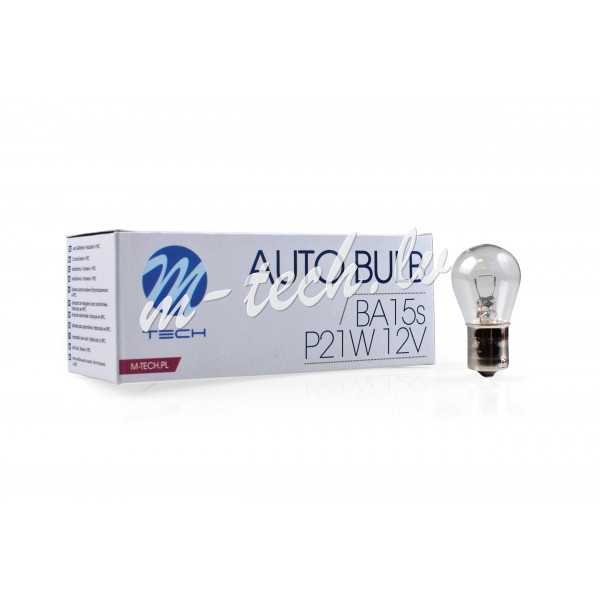 Z14 - Żarówka M-TECH P21W 1156 S25 12V 21W BA15s Рига - изображение 1