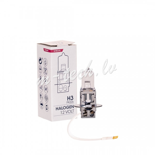Z3 - Żarówka halogenowa M-TECH H3 12V 55W PK22s Рига - изображение 1