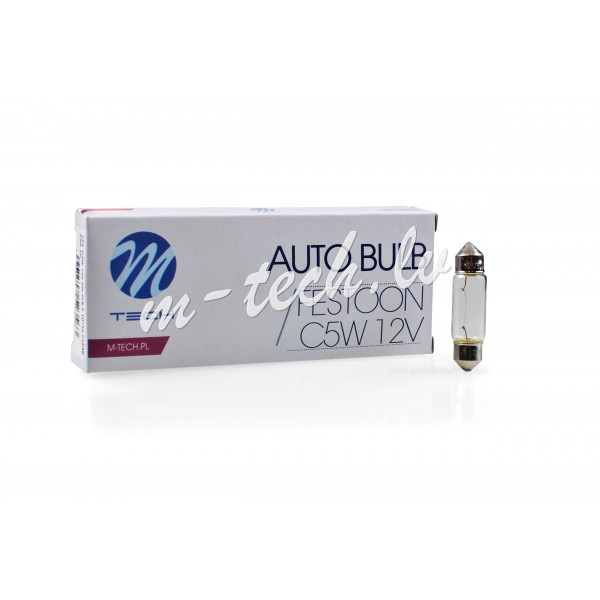 Z33 - Żarówka M-TECH C5W 12V 5W 36mm T11x36 SV8.5 Rīga - foto 1