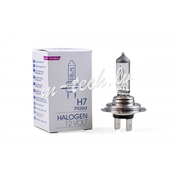Z7 - Żarówka halogenowa M-TECH H7 12V 55W PX26d Rīga - foto 1