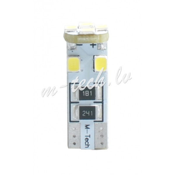 L312W - Dioda LED L312 - W5W 8xSMD3528 CANBUS biała Rīga - foto 1