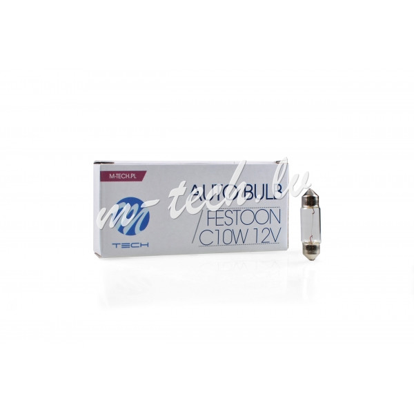 Z43 - Żarówka M-TECH C10W 12V 10W 36mm T11x36 SV8.5 Rīga - foto 1