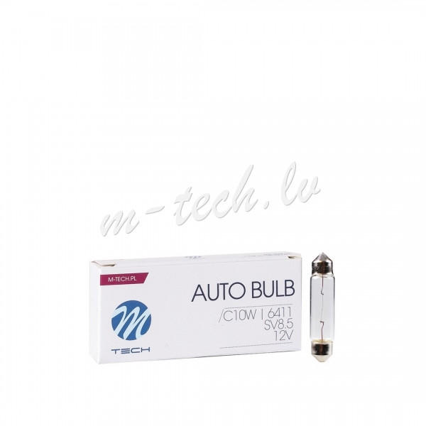 Z44 - Żarówka M-TECH C10W 12V 10W 41mm T11x41 SV8.5 Rīga - foto 1