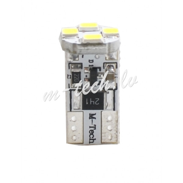 L329W - Dioda LED L329 - W5W 4xSMD3528 CANBUS biała Rīga - foto 1