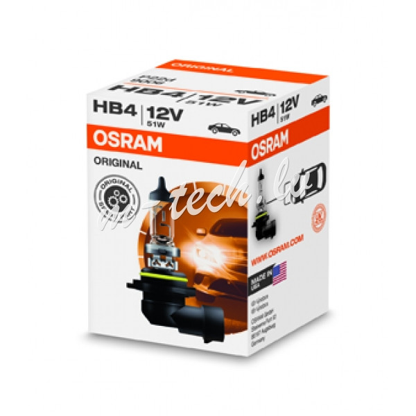OHB4 - Halogen OSRAM P22d 9006 12V 51W HB4 Rīga - foto 1