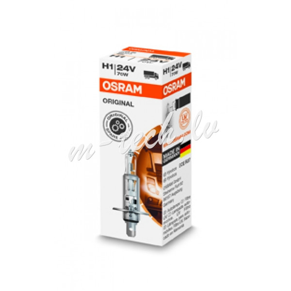 OTSP1 - Halogen OSRAM TRUCKSTAR PRO NextGen +120% P14.5s 24V 70W H1 Rīga - foto 1