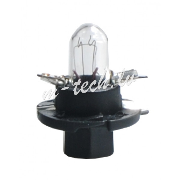 Z57 - Żarówka M-TECH BAX 12V 1.2W BX8.4d BLACK Rīga - foto 1