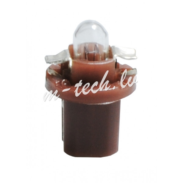 Z953 - Żarówka M-TECH BAX  24V 1.2W BBX8.5d BROWN Rīga - foto 1